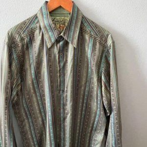 ROBERT GRAHAM NEW shirt size L